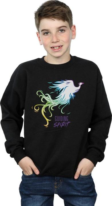 Actual product image Disney Boys Mulan Movie Phoenix Guiding Spirit Sweatshirt (116)