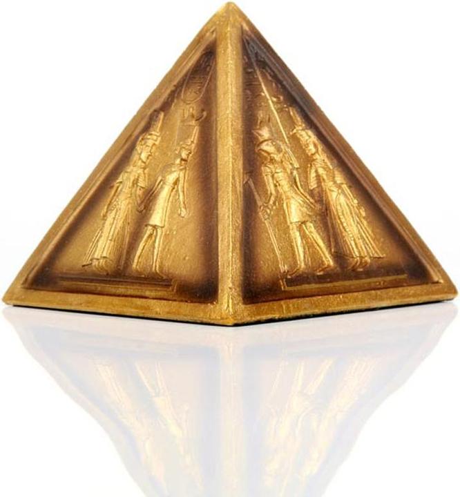 Produktbild Puckator Hieroglyphisch-Dekortierte Pyramide (8 x 8 x 8 cm)