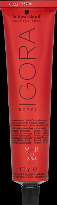 Produktbild Schwarzkopf Professional Igora Royal (8-11 Hellblond Cendre Extra)