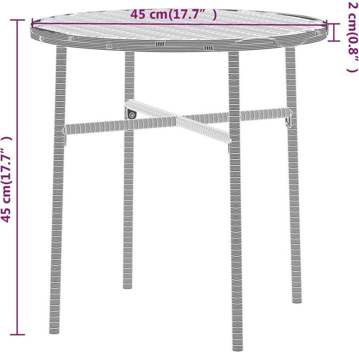 Image du produit VidaXL Zina (45 cm)