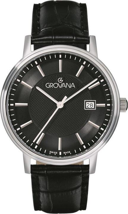 Produktbild Grovana Kensington Traditional-Kollektion – in der Schweiz hergestellte Quarzuhr (Swiss Made)