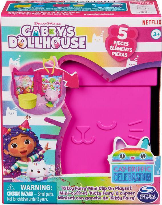 Actual product image Gabby's Dollhouse Mini Clip on Playset - Kitty Fairy