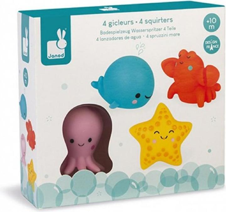 Actual product image Janod 4 sea animals