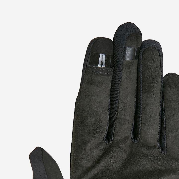 Actual product image Rockrider Fahrrad Handschuhe atmungsaktiv schwarz (XL)