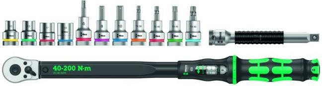 Productafbeelding Wera Assortiment momentsleutels Click-Torque C 3 Set 1 (1/2", 40 Nm, 200 Nm)
