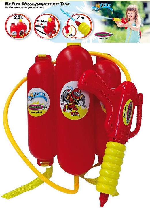 Produktbild Jamara Mc Fizz Wasserspritze mit Tankrucksack