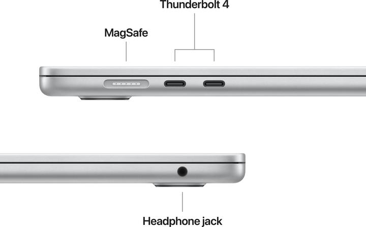 Produktbild Apple MacBook Air – 2025 (15.30", M4, 16 GB, 256 GB, DE)