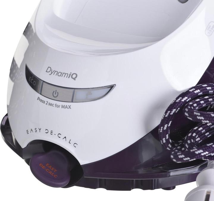 Actual product image Philips GC9660/30 steam ironing station T-ionicGlide soleplate Purple, White (2700 W, 520 g/min)