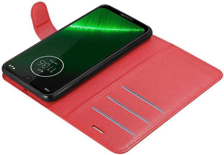 Productafbeelding Cadorabo Boek met kaft met standfunctie (Motorola Moto G7)