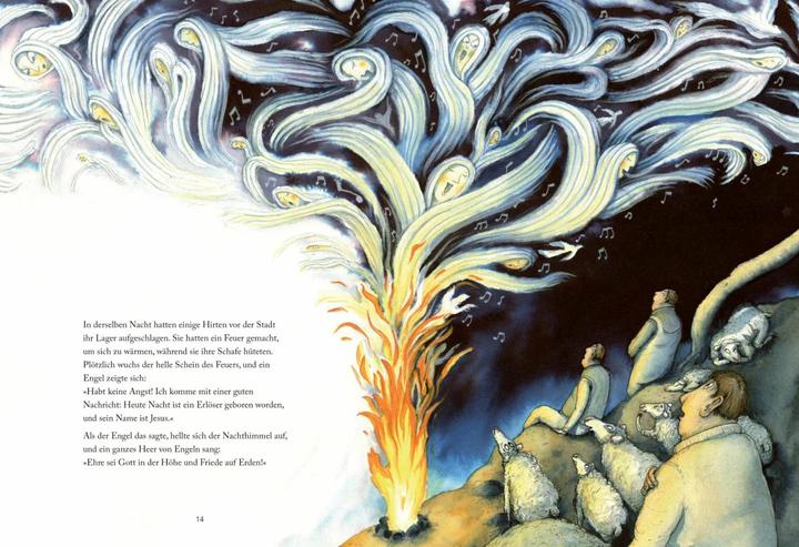 Immagine prodotto Unsere allerbeste Kinderbibel (Tedesco, Sören Dalevi, Marcus-Gunnar Pettersson, Hanna Schott, 2022)