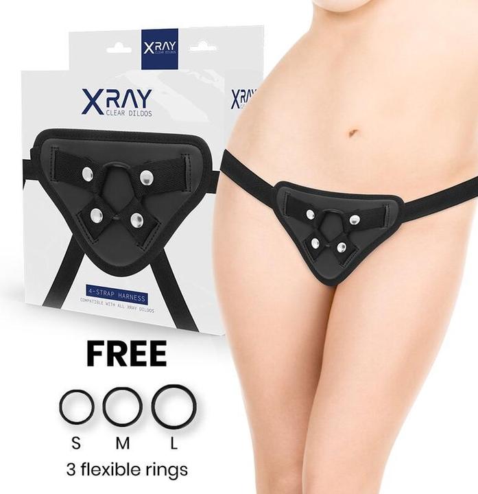 Image du produit X Ray Strap-On "Four Strap Harness" (Harnais à quatre lanières)