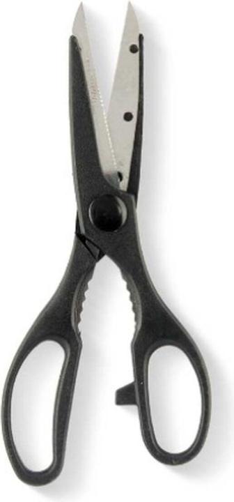 Immagine prodotto Kinvara Forbici nere in acciaio inox color argento 7,5 x 21 x 1 cm (12 pezzi) (157.50 cm)