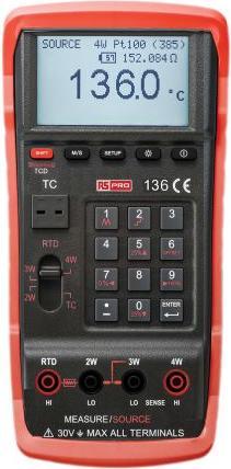Produktbild Rs Pro Temperaturkalibrator, Thermoelement-Eichgerät Typ RTD, 0,0003, Celsius, Fahrenheit