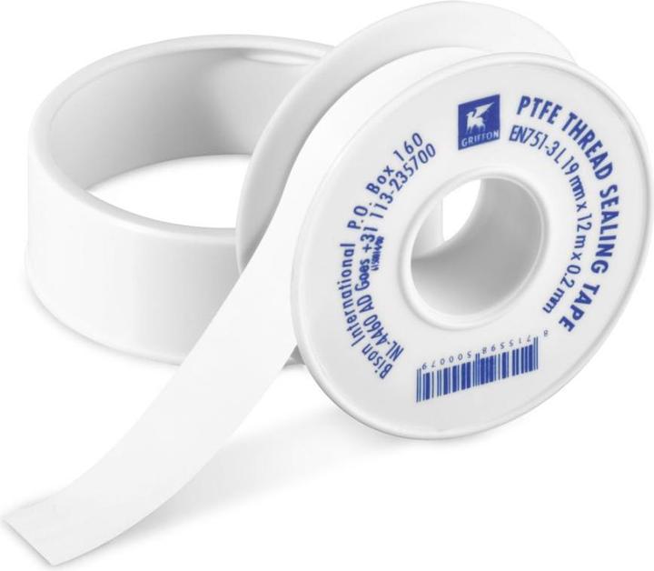Actual product image Griffon 6150014 PTFE-Band Professional 19mm x 12m (19 mm)
