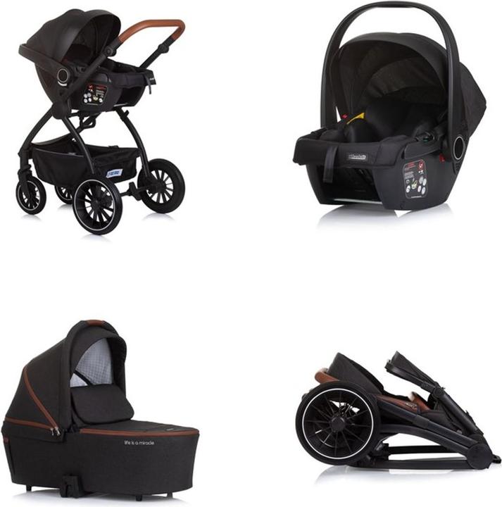 Produktbild Chipolino Kombikinderwagen 3in1 Prestige