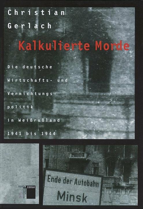 Produktbild Kalkulierte Morde (Deutsch, Christian Gerlach, 2000)