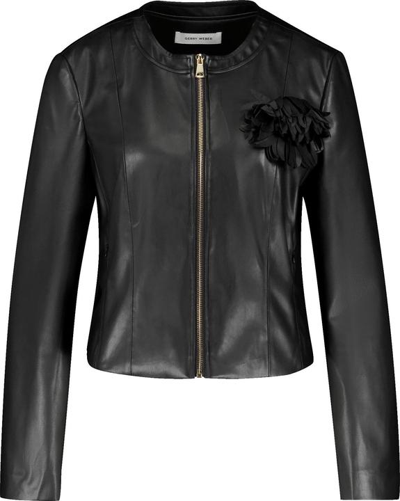 Image du produit Gerry Weber Veste de blazer enduite avec détails floraux Blazer manches longues doublé - 64484 (44)