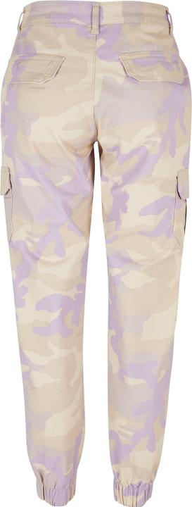 Actual product image Urban Classics Ladies High Waist Camo Cargo Pants - 5710 (33)