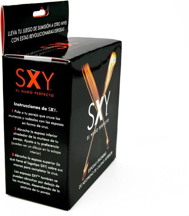 Actual product image Creative Conceptions SXY Cuffs - Deluxe Neoprene Cross Cuffs - SPANISH