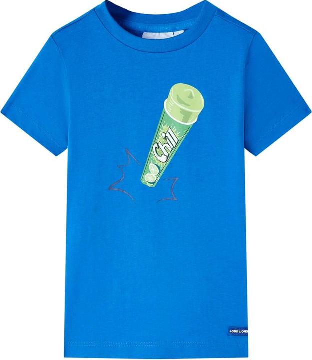 Produktbild VidaXL Kinder-T-Shirt Hellblau 140,Material: 100 % Baumwolle,Farbe (140)