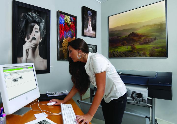 Produktbild HP Z3200PS, 44" DesignJet (Tintenpatrone, Farbe)