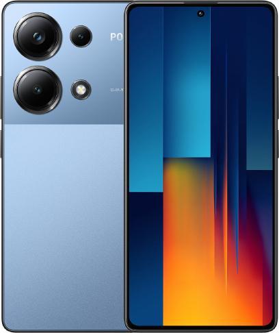 Xiaomi Poco M6 Pro (256 GB, Blue, 6.67", Hybrid Dual SIM, 64 Mpx, 4G)
