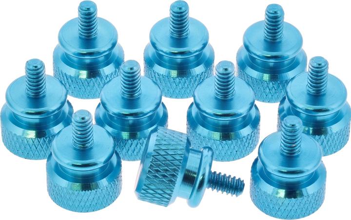 Image du produit Aquatuning Boîtier Thumbscrews bleu Bigpack (10 pièces)