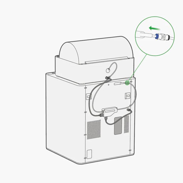 Actual product image Bambu Lab ptfe tube connector (Hose)