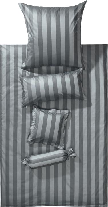 Immagine prodotto Curt Bauer Biancheria da letto damascata Como grigio acciaio (Copripiumino, 135x200 cm)