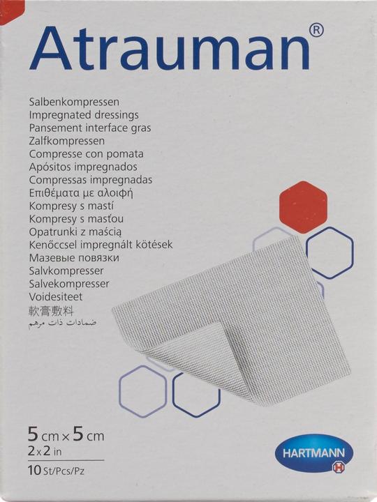 Produktbild IVF Hartmann Salbenkompressen 5x5cm steril