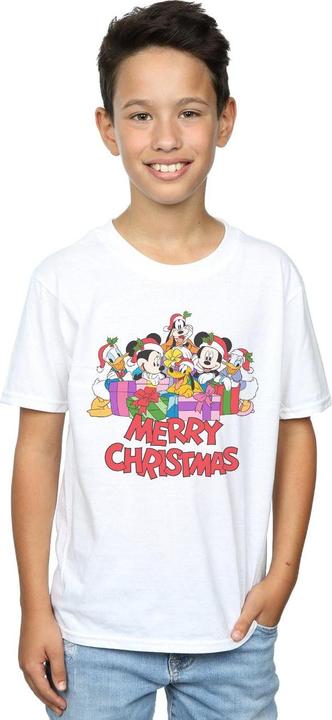 Actual product image Disney Boys Mickey Mouse And Friends Christmas T-Shirt (152, 158)