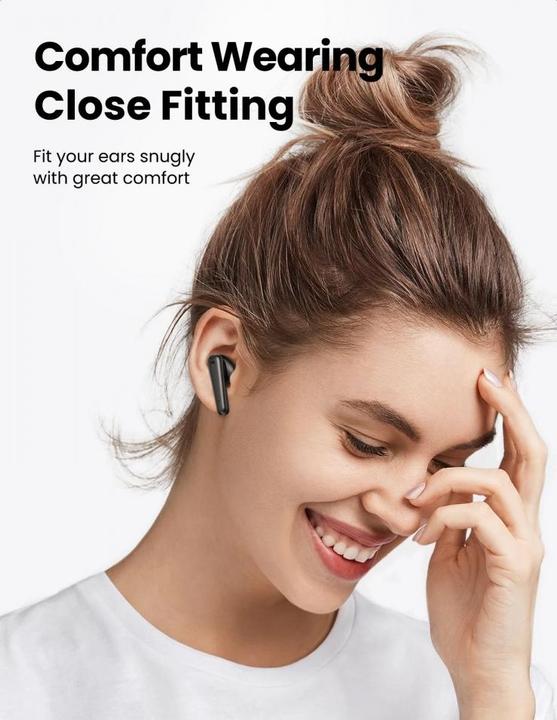 Actual product image Ugreen HiTune T1 Bluetooth 5.0 Earbuds (ANC, 24 h, Wireless)