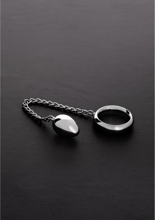 Actual product image Steelo Donut C-Ring Anal Egg with chain (3 cm)