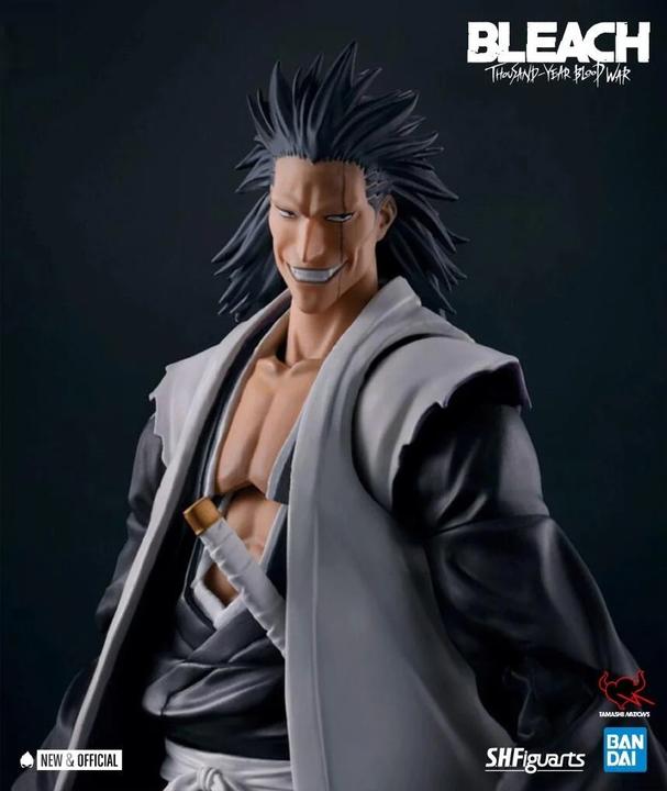 Produktbild Tamashii Nation Bleach: Thousand-Year Blood War S.H. Figuarts Actionfigur Kenpachi Zaraki 17 cm
