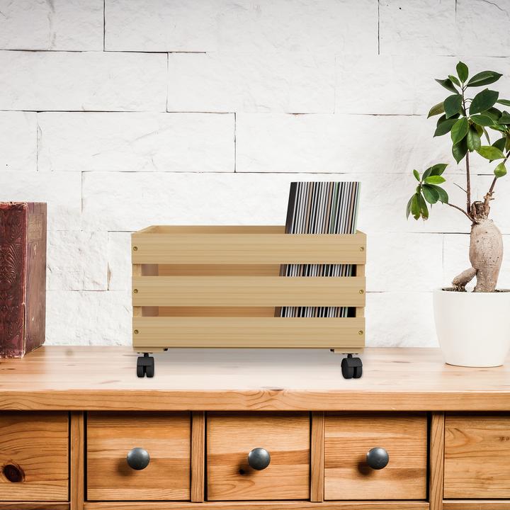 Image du produit Relaxdays Coffre à disques (Plaques)
