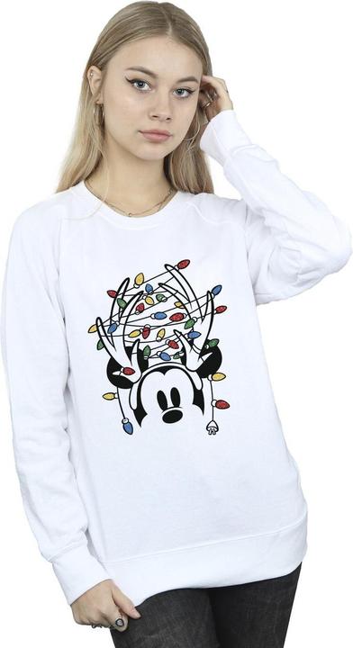 Produktbild Disney Mickey Mouse Christmas Head Lights Sweatshirt (XL)