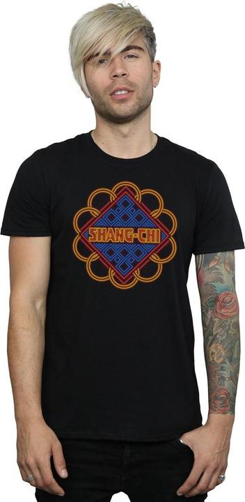 Immagine prodotto Shang-Chi And The Legend Of The Ten Rings Neon Ring Logo Maglietta Uomo (3XL)