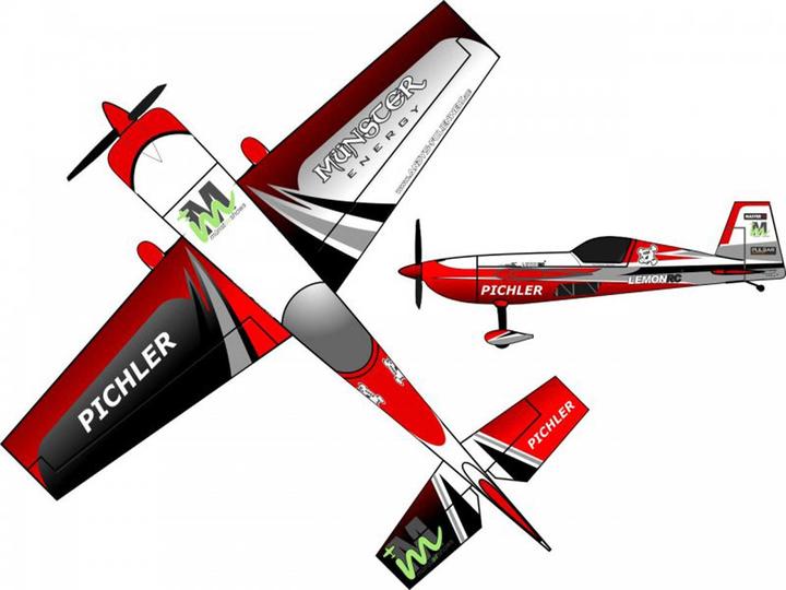 Actual product image Pichler Extra 330 (Combo) Munster Energy red / 840 mm (Multi motor)