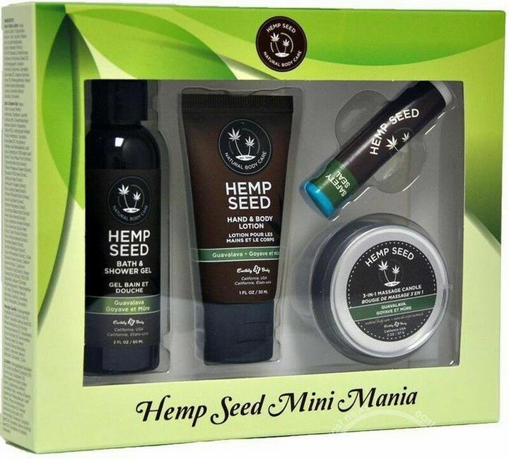 Produktbild Earthly Body Hemp Seed Mini Mania Travelset - Guavalava