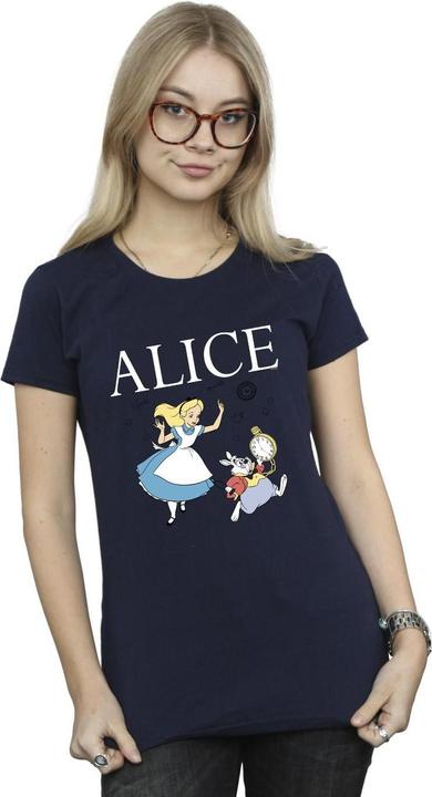 Image du produit Disney - T-shirt ALICE IN WONDERLAND FOLLOW THE RABBIT - Femme (XXL)