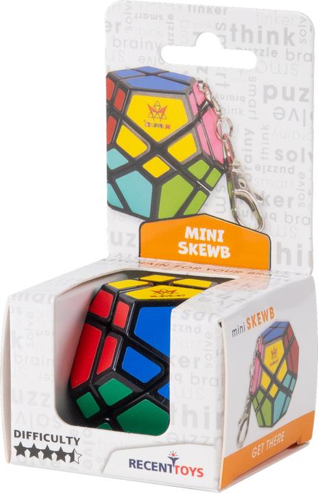 Actual product image Recent Toys Mini Skewb, d/f from 9 years, 1 player, with keychain (5 x 5)