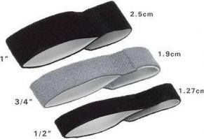 Actual product image 3pp Buddy Loops 2.50cm wide black
