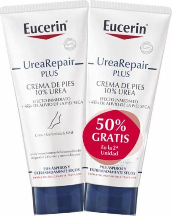 Image du produit Eucerin Urearepair Plus crème pour les pieds 2x100ml (Bain de pieds, 100 ml)
