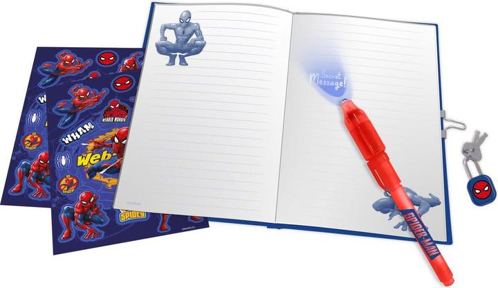 Image du produit Kids Licensing Spiderman Set journal intime (Multicolore)
