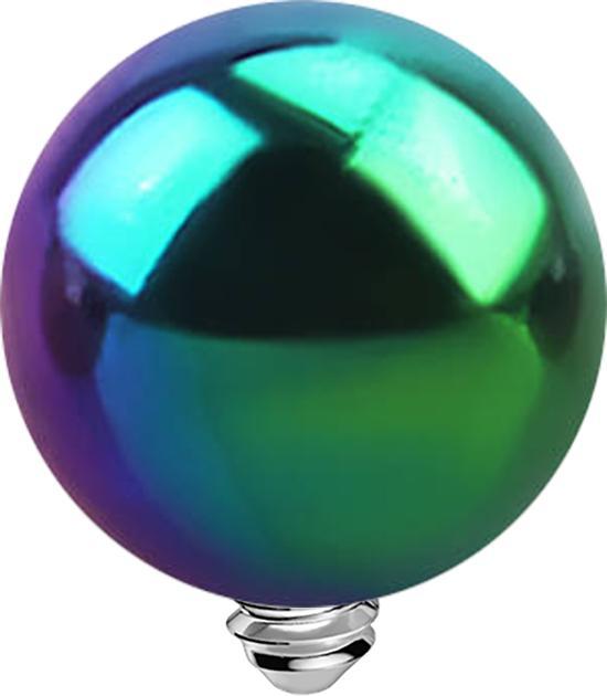 Produktbild Star Piercing Dermal Anchor Kugel farbig (ohne Messing, Chirurgenstahl 316L)