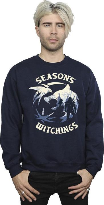 Produktbild Netflix The Witcher Christmas Wolf Sweatshirt (L)