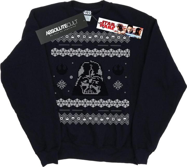 Star Wars Christmas Darth Vader Fair Isle Sweatshirt