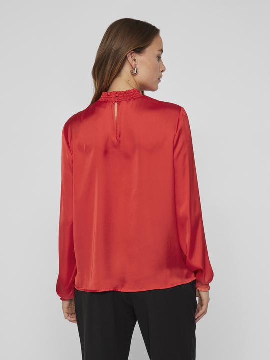 Actual product image Vila High Neck Top with Long Sleeves (44)