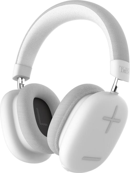 Actual product image T'nB Casque Micro Bluetooth Bounce (Blanc) (ANC, 50 h, Cable)