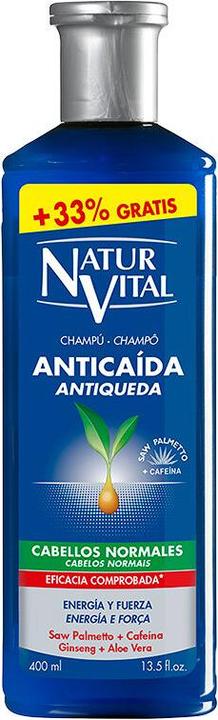 Image du produit Naturaleza Y Vida CHAMPU ANTICAIDA cabello normal 300 +100 ml (300 ml, Shampoing liquide)